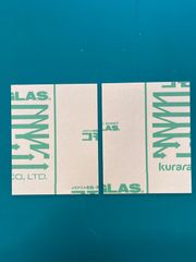 アクリル 白艶あり 2㍉厚 160mmx202mm 2枚セット！