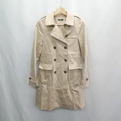 ■ ⊇ ◎ URBAN RESEARCH ROSSO ダブルボタン 長袖 トレンチコート サイズＦ ベージュ系 レディース E  【1503050046725】