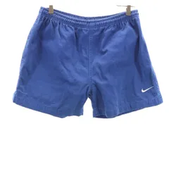 NIKE ナイキ 90s 00s オールド 白タグ ショートパンツ M ブルー メンズ 古着