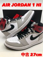 【中古・27cm】Nike Air Jordan 1 High OG "White/Black/Light Smoke Grey"