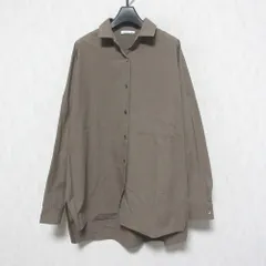 美品　ドゥーズィエムクラス エブリデイ アイ ライク washシャツ ワイド ドゥーズィエムクラス DEUXIEME CLASSE エブリデイアイライク