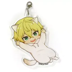 【中古】キーホルダー 松野千冬×ミヌエット アクリルチャーム 「くじ引き堂 東京リベンジャーズ オンラインくじ みに!」 B-6賞