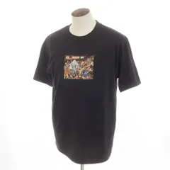 【中古】シュプリーム Supreme 2025年春夏 Ernie Barnes Tee コットン クルーネック 半袖Ｔシャツ ブラック【サイズL】【メンズ】
