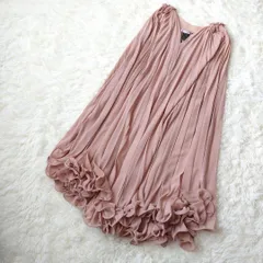 sov ワンピース    ソブ    ノースリーブ   ピンクベージュ サイズ36   おしゃれ上級者