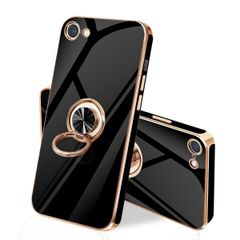iPhone SE ケース iPhone第3世代 ケース iPhone第2世代 ケース iPhone8/7 ケース リング 耐衝撃 360°回転 スタンド機能 車載ホルダー対応 アイフォン SE3/SE2 ケース 一体型 携帯ケース 保護カバー レンズ保護 ス