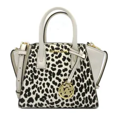 マイケルコース ハンドバッグ レザー チーター プリント クロスボディ 2WAY 35F4G4VC0H LT CRM MULTI アウトレット レディース