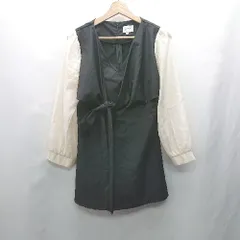 ◇ ⊂ emi+ エミプラス 長袖 チュニック サイズS ブラック レディース E  【1501230003292】