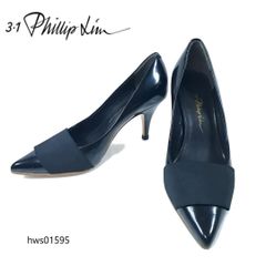 3.1 Phillip Lim パンプス ポインテッドトゥ ガラスレザー 36 レディース スリーワンフィリップリム hws01595