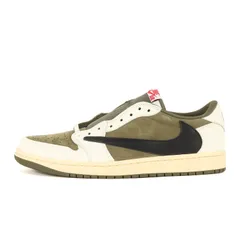 【新品同様】NIKE ナイキ サイズ:US10.5(28.5cm) | Travis Scott AIR JORDAN 1 LOW OG SP REVERSE OLIVE (DM7866-200) | トラビス トラヴィス スコット エアジョーダン1
