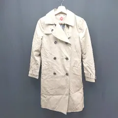 ◇ water repellent ウォーターレぺレント ライナー付き 2WAY 洗練された 長袖 コート サイズ36 ベージュ レディース E  【1307120005618】のサムネイル