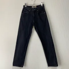 00s Wrangler ラングラー ブラックストレートデニムパンツ