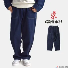 グラミチ Gramicci パンツ ボトムス 細め テーパード メンズ レディース JAPANESE SLUB DENIM PANT コーデュロイルーズテーパードリッジパンツ ユニセックス ロングパンツ インディゴ G5FM-P026