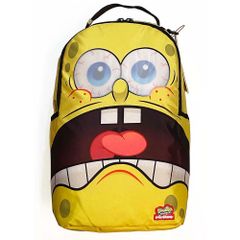 【2025FALL】SPRAYGROUND スプレイグラウンド x スポンジボブ SPONGEBOB REMOVABLE EYES BACKPACK 4種類の着せ替え目玉付き バックパック リュックサック 鞄 カバン バッグ