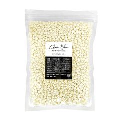 新品 clair ブラジリアンワックス 粒ワックス 200ｇ ハードワックス 鼻毛 全身脱毛用ワックスビーンズ (ミルク)