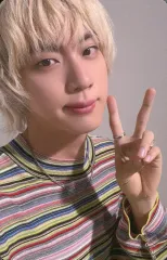 【中古】コレクションカード(男性) BTS(防弾少年団)/ジン(JIN)/CD「Happy」UNIVERSAL MUSIC STORE 3形態セット特典フォトカード