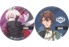 【中古】バッジ・ピンズ 九条天＆十龍之介 缶バッジセット(2個組) 「一番くじ アイドリッシュセブン LA DANSE MACABRE」 H賞