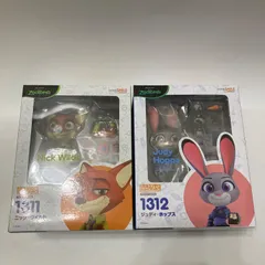 未開封品】ねんどろいど ズートピア ニック& ジュディ フィギュア 2体