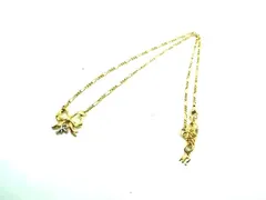 NINA RICCI ニナリッチ リボンモチーフ ネックレス ペンダント アクセサリー レディース ゴールド系 DH2579