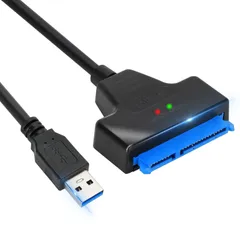 【特価商品】OS 両対応（IDE 最大6TBWindows/Mac 高速転送 UASP対応 5Gbps SATAケーブル USB変換アダプター 2.5インチSATA 対応できない） USB USB SSD/HDD用 変換ケーブル SATA VCOM