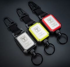 ジャッカル　カラビナワイヤーリール　RED