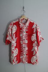 SUN SURF RAYON S/S "CUP OF GOLD" サンサーフ レーヨン 半袖 ハワイアン アロハシャツ レッド