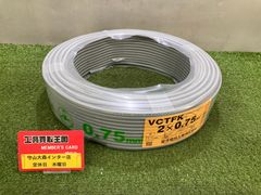 【未使用】【0921】富士電線 VCTFK 0.75sq 灰 1巻(100m) 10巻　ITZGLI34TG41