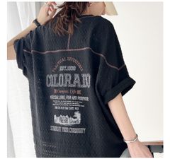 クラシカルエルフ⭐︎人気♪刺繍　オーバーTシャツ　ユニセックス　バックプリント　java