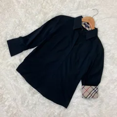大きいサイズ】バーバリーロンドン 稀少 羊革ホースロゴ 長袖