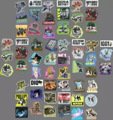 【中古】シール・ステッカー 全10種セット ステッカーコレクション 「一番くじ ジョジョの奇妙な冒険 スターダストクルセイダース -STAND RUSH!-」 K賞