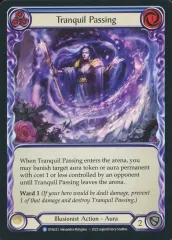 【中古】Flesh and Blood DYN223[R]：(Rainbow Foil)Tranquil Passing (3)
