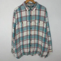 L.L.Bean エルエルビーン 長袖ネルシャツ チェック柄 マルチカラー XL-REGサイズ メンズ 古着 アメカジ