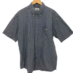 ラコステ LACOSTE チェック ボタンダウン S/S シャツ メンズ  4