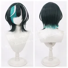 新品 hololive EN ホロライブ VTuber DEV_IS 輪堂千速 りんどうちはや コスプレ ウィッグ かつら 耐熱 wig クリスマス ハロウィン 仮装