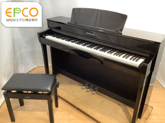 ★67821【電子ピアノ】クラビノーバ　YAMAHA　CLP745PE　22年製