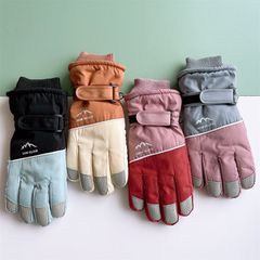 グローブ アウトドアグローブ サイクリンググローブ 保温 厚手 裏起毛 タッチパネル対応 滑り止め 撥水加工 防風 防寒グローブ 紛失防止結び付け スキー手袋 自転車グローブ 釣り スキー 通勤 通学 作業 冬用 フリーサイズ