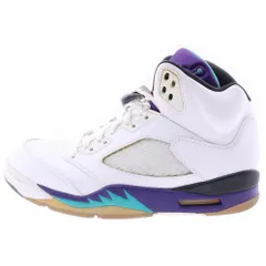 NIKE (ナイキ) AIR JORDAN 5 RETRO GRAPE 2013 136027-108 エアジョーダン5 レトロ グレープ ハイカットスニーカー ホワイト/パープル US9/27cm