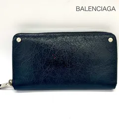 良品✨バレンシアガスクエアラウンドジップウォレット折り財布