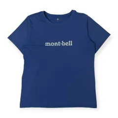 mont-bell モンベル 半袖 Tシャツ カットソー L/ブルー メンズ #1104860