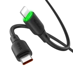 【在庫セール】PDケーブル USB-C TPE+シリコン素材 to to LED表示ライト付き ライトニングケーブル ライトニングケーブル 高速データ転送 i-Phone14-8/7/6S/SEシリーズ・i-Pad i-Phoneケーブル Pro/Air/mi