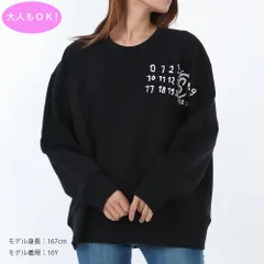 新品　MM6 Maison Margiela KIDS エムエムシックス メゾンマルジェラ キッズ M60896 MM02X M6900 プルオーバースウェット 大人もOK