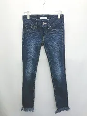 ◇ Θ MOUSSY マウジー カジュアル　スキニー デニム ジーンズ パンツ 表記なし インディゴ レディース P  【1409250010408】