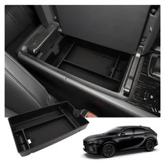 【在庫処分】RX450h+ RX350 RX500hコンソールトレイ 小物入れトレイ 車種専用 車内収納ボックス ALA10/ALH10型コンソールボックス カーアクセサリー 5代目 内装パーツ アームレストボックス 【RUIYA】新型レクサス・RX ラバーマ