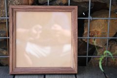 *Immediate Delivery - Outlet Item* Walnut Photo Frame / Picture Frame / Wooden / Solid Wood / Antique