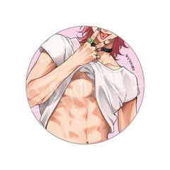【新品/公式】ヤリチン☆ビッチ部_アイコン風アクリルバッジ 裏垢男子&隠し撮りVer. 百合絢斗 公式グッズ colleize