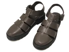 マーガレットハウエル MARGARET HOWELL idea グルカ サンダル 23.0 ダークブラウン 2822 シューズ 靴 レザー フィッシャーマン