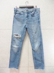 LEVI'S VINTAGE CLOTHING リーバイス ビンテージ クロージング デニムパンツ ダメージ加工 インディゴ W31サイズ PC9-30605-0050