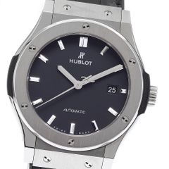 ウブロ HUBLOT 542.NX.1171.LR.1104 クラシック フュージョン チタニウム デイト 自動巻き メンズ保証書付き_894094