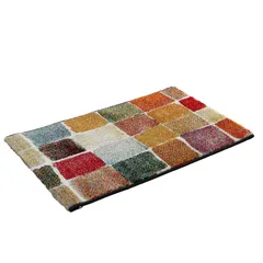 【売れ筋】約50×80cm マルチ パレット タイル調 トルコ ウィルトン 抗菌防臭 ラグ 消臭機能 マット 選べる へたりにくい 玄関 #2046839 イケヒコ