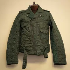 ビンテージ チェコ軍デットストックライナーパンツ生地 ライダースジャケット【T.K GARMENT SUPPLY】