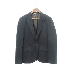 アルマーニエクスチェンジ A/X ARMANI EXCHANGE 美品 テーラード ジャケット ブレザー 羽織 フォーマル ワンサイズ 紺 ネイビーのサムネイル